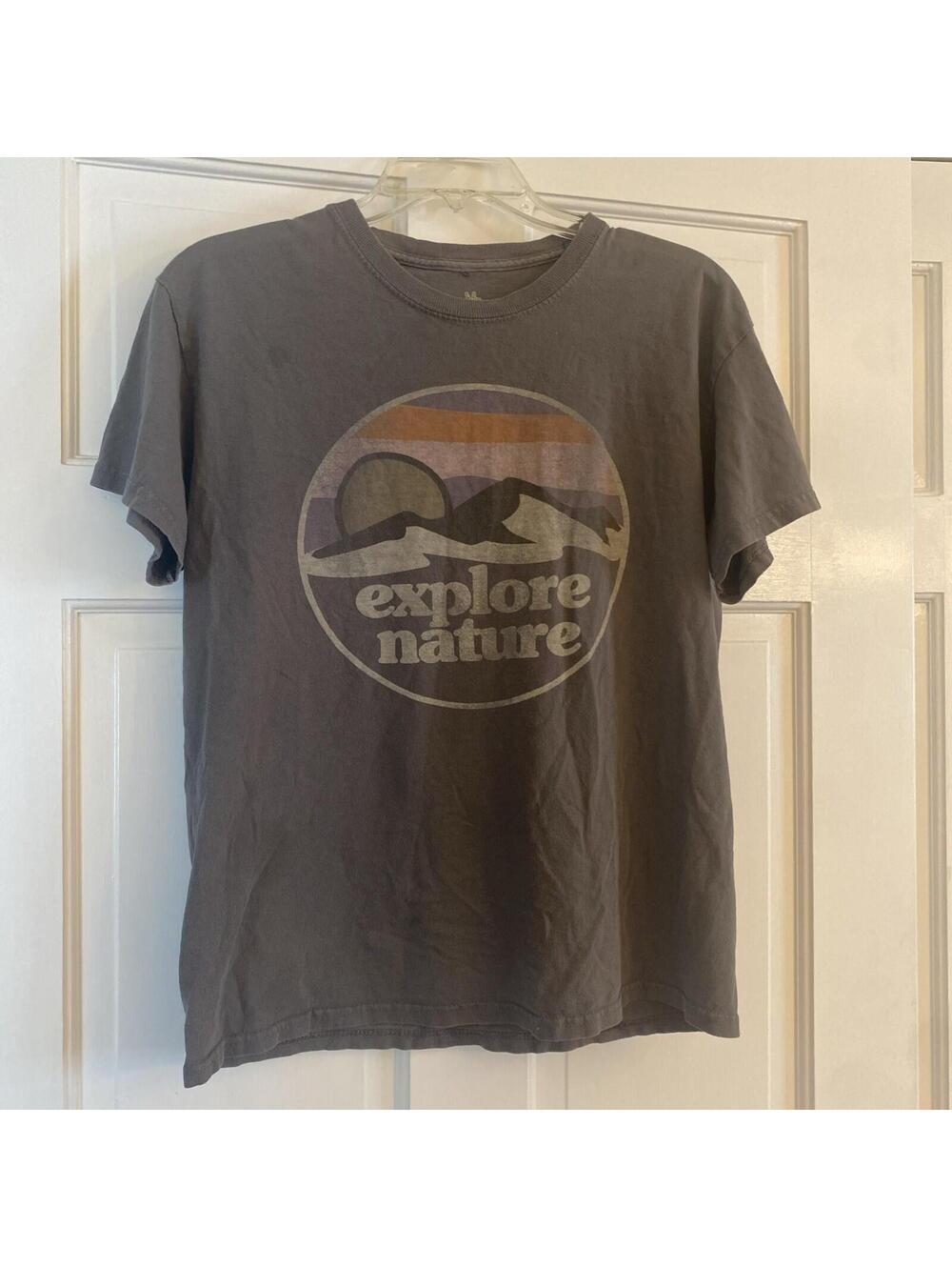 Junk Good Clothing Los Angeles Explore Nature T-Shirt, Size S